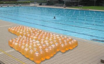 泳池里到底有多少尿?这个可怕的问题终于有答案了