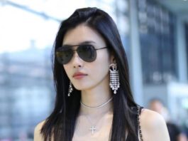 奚梦瑶在机场穿得比在维密舞台还性感