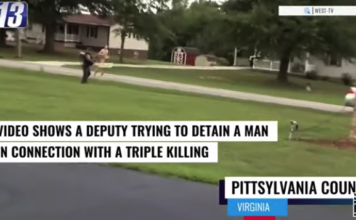 美国一男子残忍杀害三名家人 裸身上街逃跑被捕