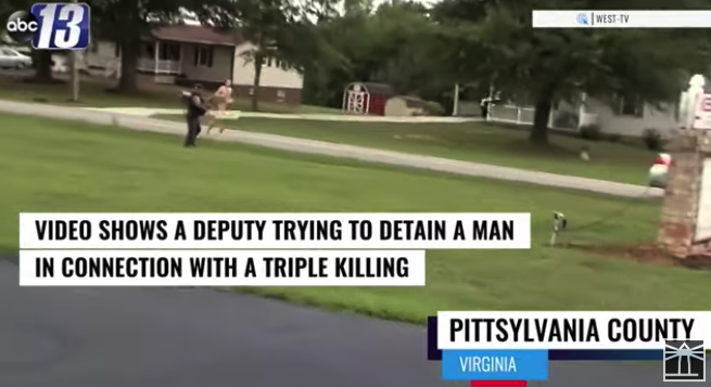 美国一男子残忍杀害三名家人 裸身上街逃跑被捕