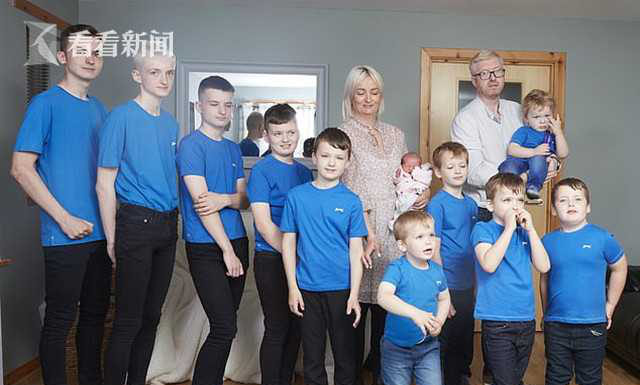 夫妻为生女 ” 疯 ” 了 连生 10 个儿子第 11 次才 ” 中奖 “