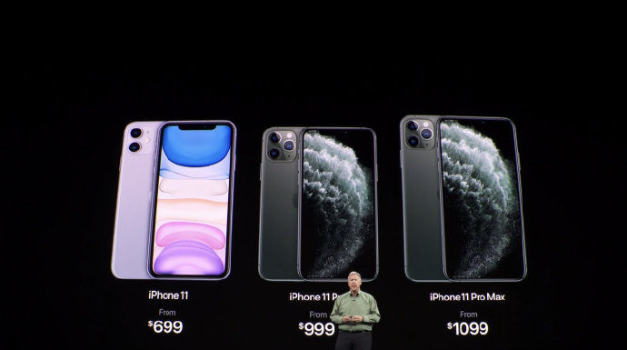 iPhone 11 系列来了!5499 元起,摄像头全升级