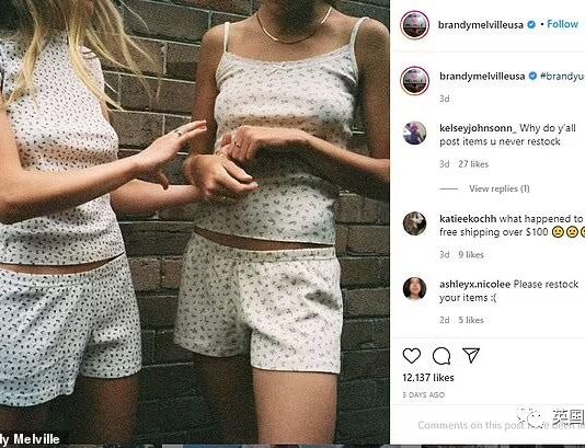火遍中国的服装品牌被曝丑闻！“纯欲风”极瘦审美正在危害中国女性