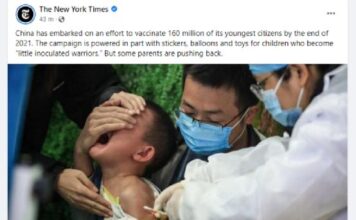 《纽约时报》发了一张关于中国儿童的图片,结果被美国网民骂惨了! 《纽约时报》发了一张关于中国儿童的图片,结果被美国网民骂惨了!
