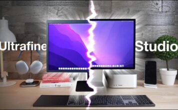 苹果 Studio Display 和 LG UltraFine 5K 显示器对比