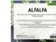 FDA召回相关产品图：Berlin Seeds苜蓿芽苗种子包装袋