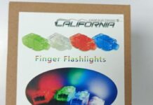 CPSC召回Cade手指灯玩具纽扣电池误食风险 CPSC召回页产品图:California Cade Electronic Projecting Finger Light手指灯