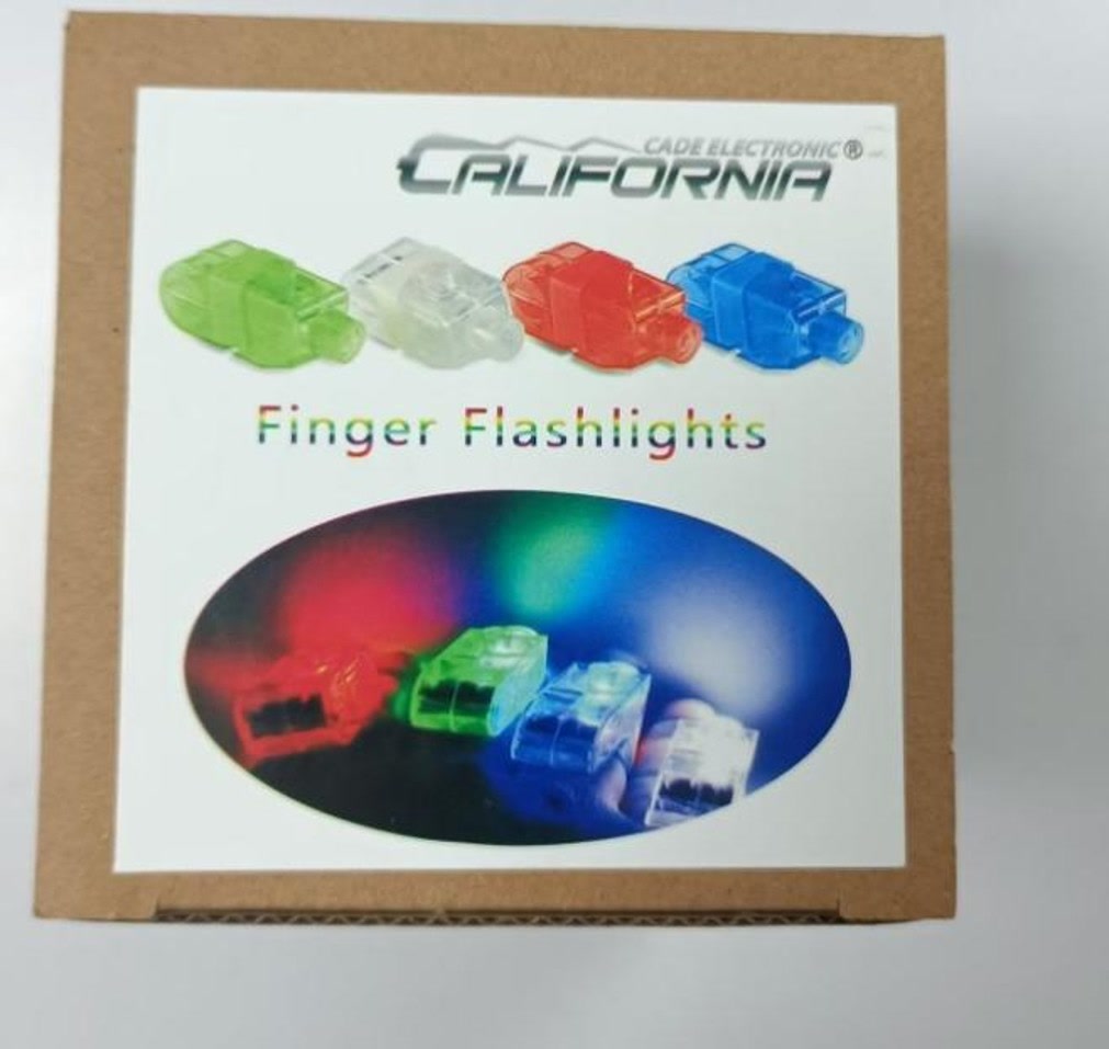 CPSC召回页产品图:California Cade Electronic Projecting Finger Light手指灯