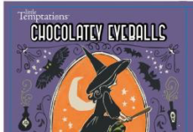 FDA警示Crystal Temptations巧克力眼球未声明牛奶 FDA召回页产品图:Crystal Temptations Chocolatey Eyeballs包装