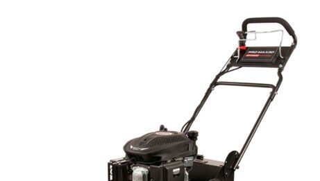 CPSC召回页产品图：DR Power PRO MAX30橙黑后推式割草机