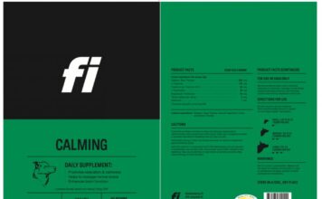 FDA召回页产品图：FI Calming Daily Supplement 180g犬用补充剂