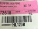 FDA通报Hardie’s墨西哥辣椒沙门氏菌召回 FDA召回页产品图:Hardie's Fresh Foods PEPPER JALAPENO 5#透明袋装墨西哥辣椒标签