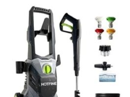 CPSC警告页产品图：HOTFINE高压清洗机
