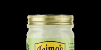 FDA召回页产品图：Jaime's Spanish Village Jalapeno Ranch 16oz玻璃瓶装沙拉酱