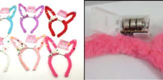 CPSC召回页产品图：OKK Easter LED Headbands复活节LED发箍