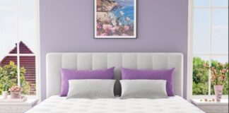 CPSC召回页产品图：Regfear BedsPick白顶紫边皇后床垫