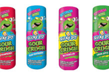 CPSC召回Ricky Joy Sour Crush糖果瓶存在窒息风险 CPSC召回页产品图:Ricky Joy Sour Crush Rolling Liquid Candy糖果瓶