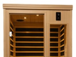 CPSC召回页产品图：Sauna360 Finnleo IS系列红外桑拿房