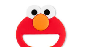 CPSC召回Skip Hop芝麻街Elmo硅胶牙胶 CPSC召回页官方产品图:Skip Hop Baby Sesame Street Elmo硅胶牙胶