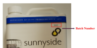 CPSC召回Sunnyside煤油燃料容器 CPSC召回页官方产品图:Sunnyside一加仑1-K煤油燃料白色塑料容器正面