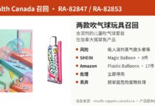 加拿大卫生部召回Magic Balloon与Plastic Balloons吹气球套装产品图：含溶剂软管和吸管，RA-82847和RA-82853