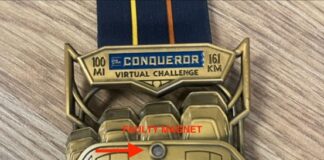 CPSC召回通告中的Avengers Infinity Gauntlet奖牌产品图