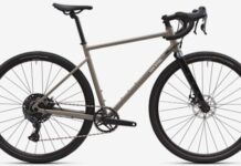 CPSC召回迪卡侬Van Rysel GRVL AF砾石自行车约1150辆 CPSC召回通告中的Van Rysel GRVL AF Sword Brown砾石自行车产品图