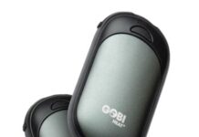 CPSC召回页产品图：Gobi Heat黑色灰边充电暖手宝