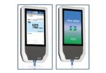 FDA通报Nova StatStrip医院血糖仪软件缺陷或致结果记错患者 Nova Biomedical客户通知中的StatStrip医院血糖仪产品图(结果界面与开机界面)