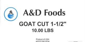 USDA FSIS召回标签图：Star Meat/A&D Foods生肉纸箱与真空包装标签含虚假EST.1363